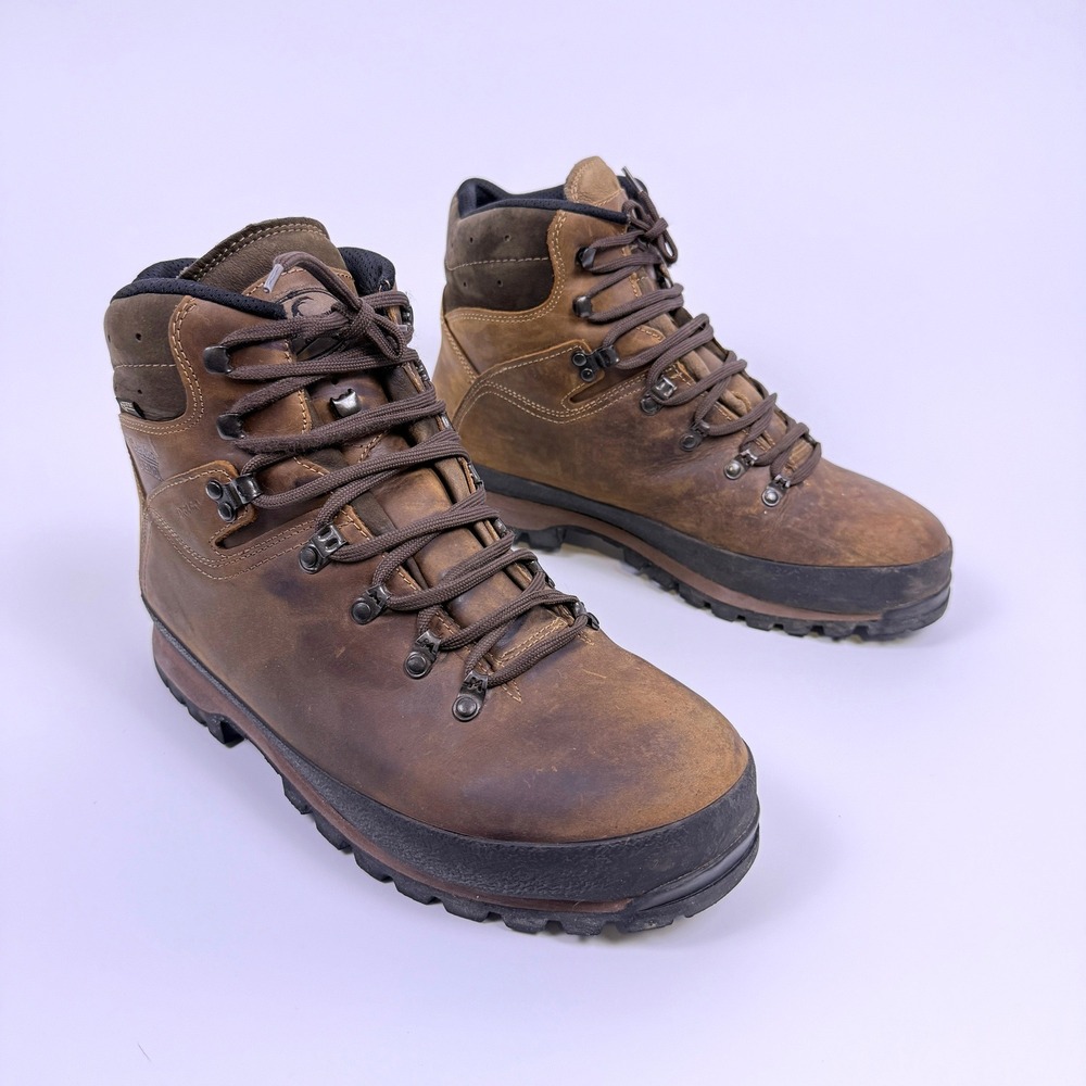 Cabela's Meindl Hiking Boots Pflege II Mens 13 EE Vibram Leather GoreTex Hunting